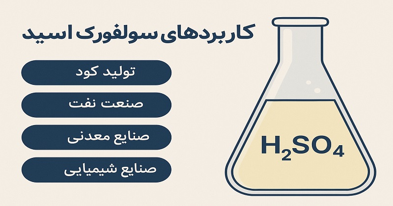 کاربردهای سولفوریک اسید